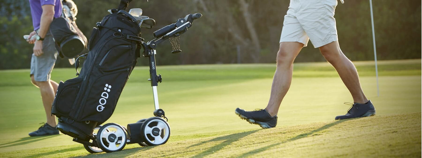 Motorized golf best sale bag caddy