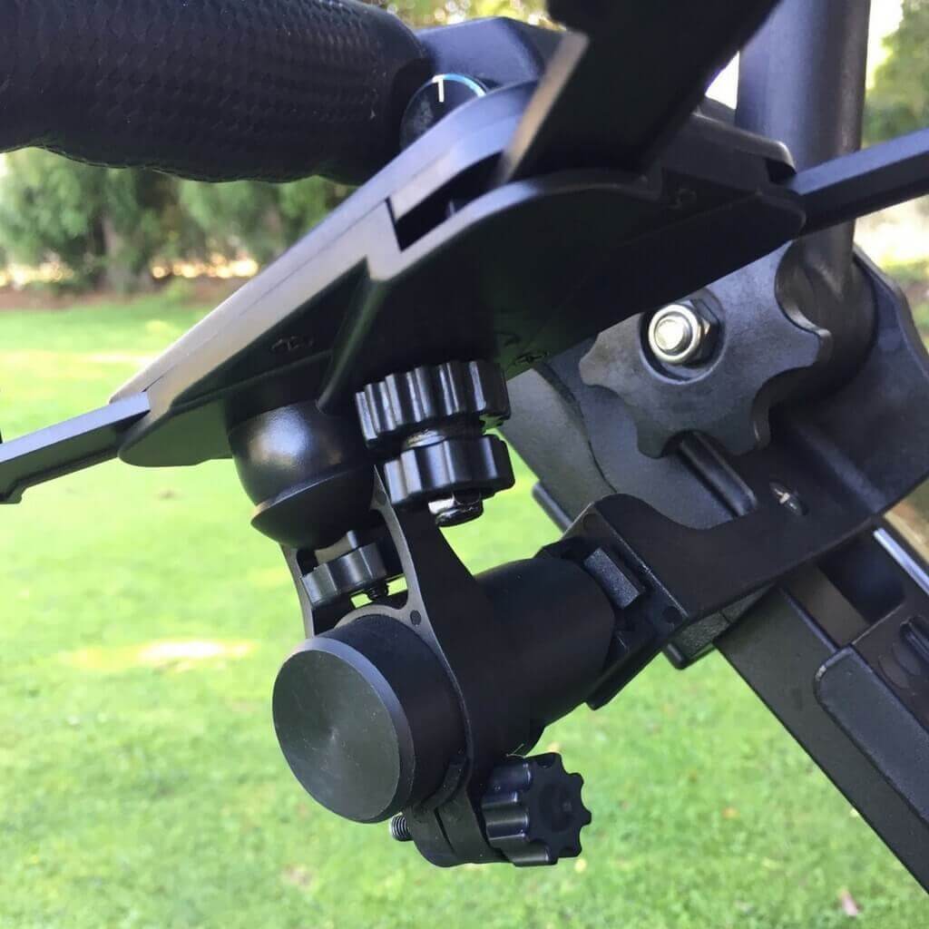 Motorized Golf Push Cart Accessories Phone Holder Mount
